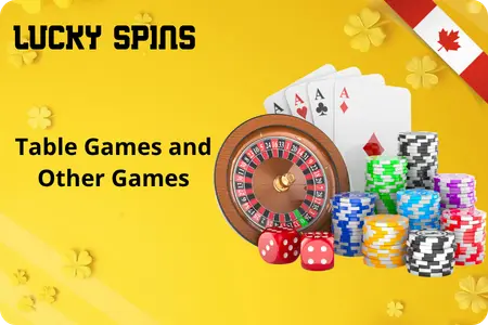 Specialty Games Lucky Spins Casino Canada