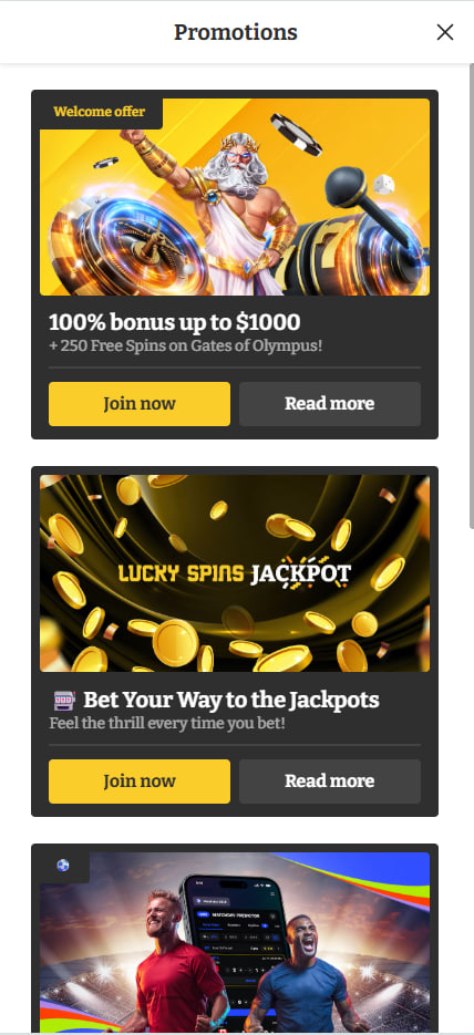 lucky spins bonus ca