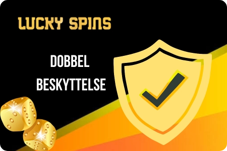 Tofaktorautentisering hos Lucky Spins som beskytter kontoen din mot uautorisert tilgang